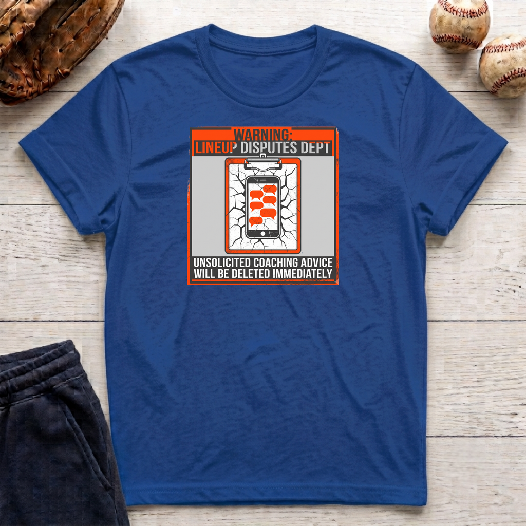 Lineup Dispute Dept T-Shirt