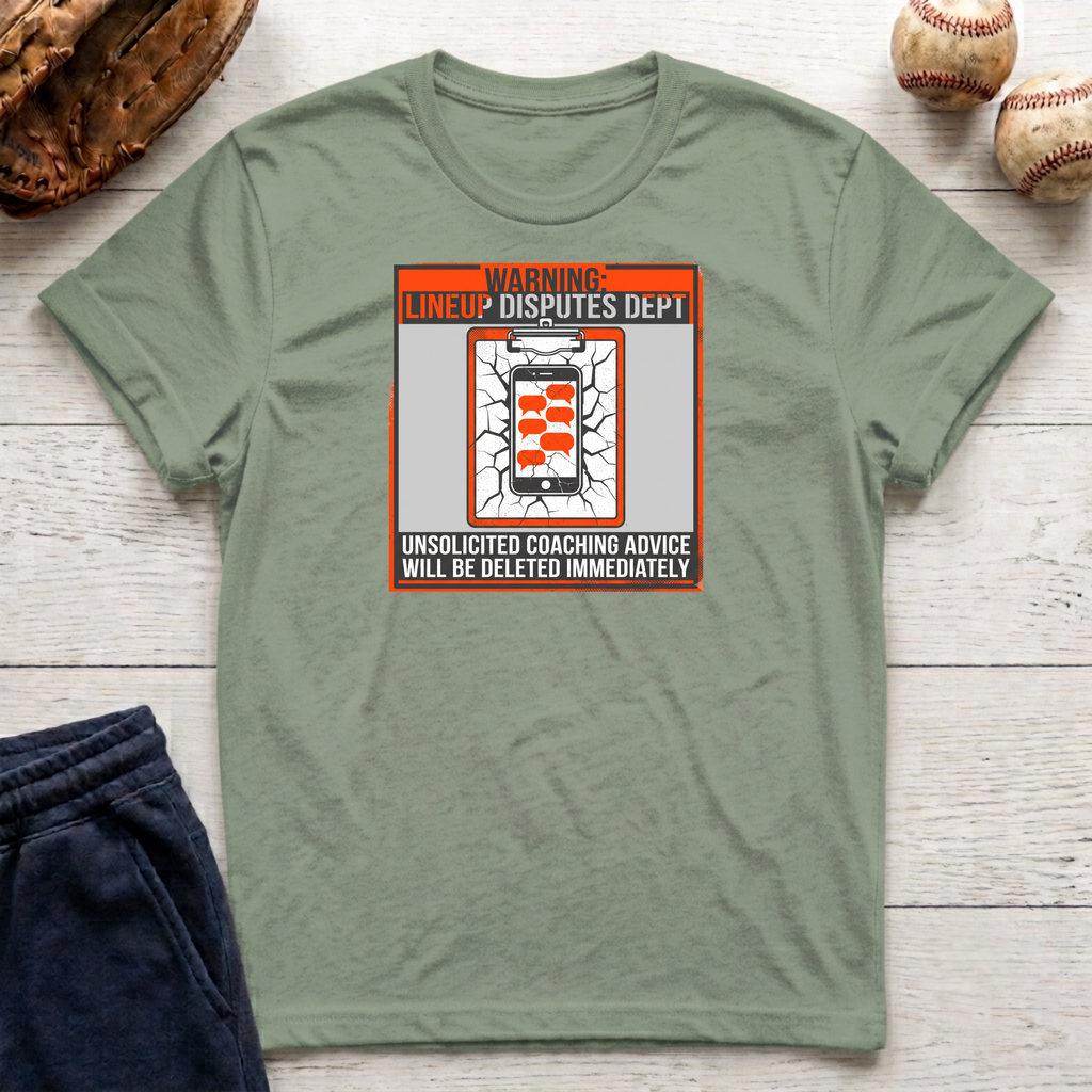 Lineup Dispute Dept T-Shirt