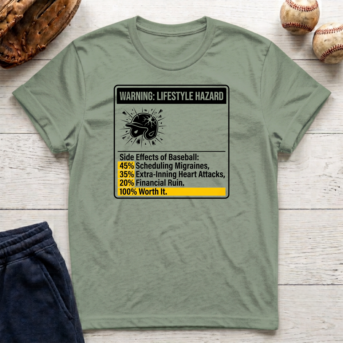 Warning Lifestyle Hazard T-Shirt
