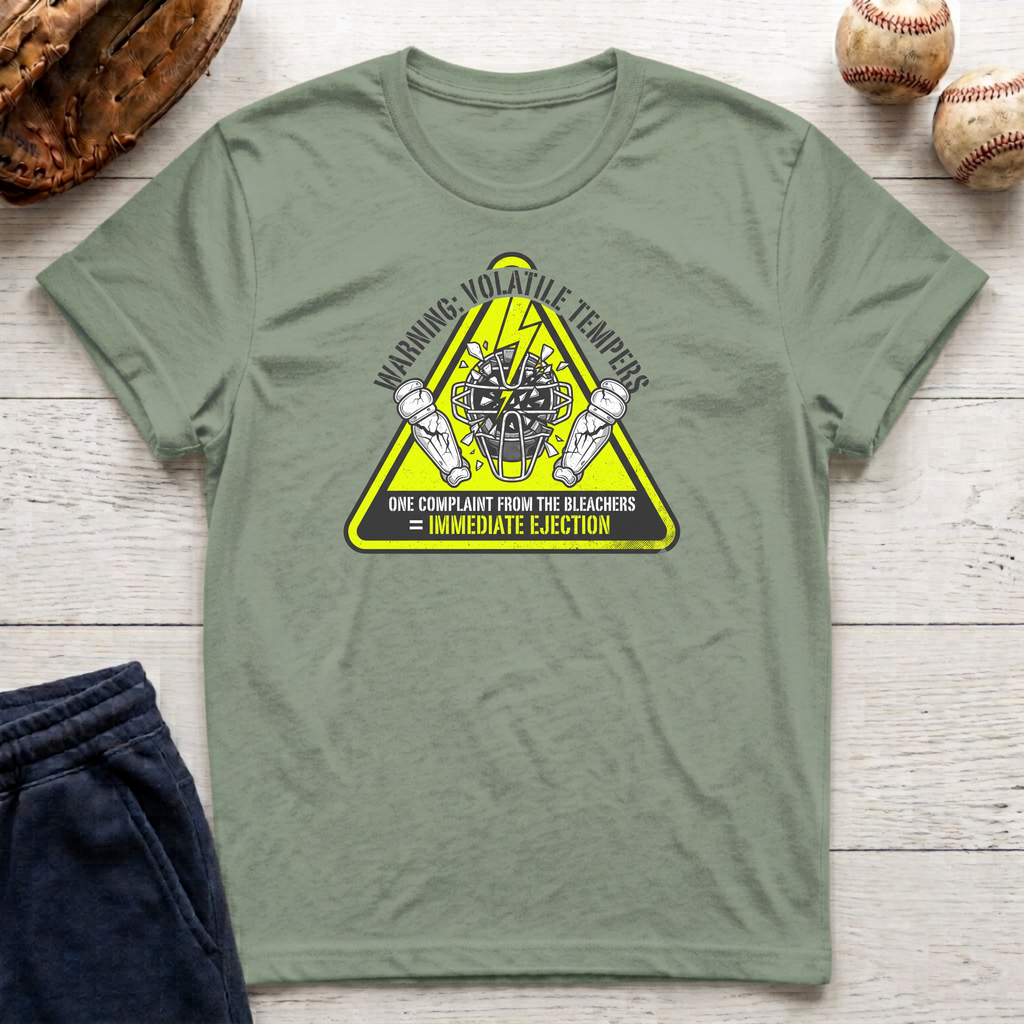 Warning Volatile Tempers T-Shirt