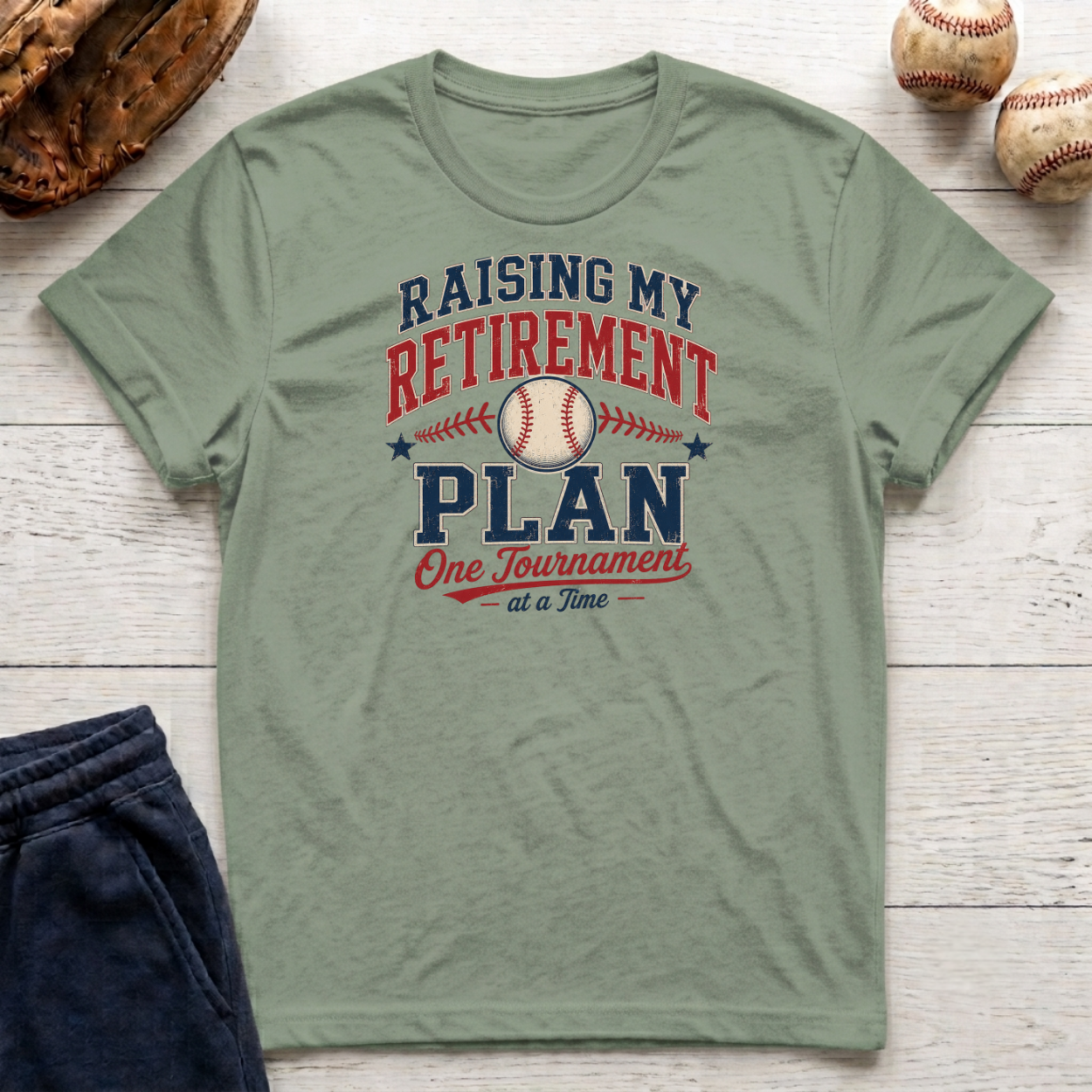 Raising My Retirement Plan T-Shirt