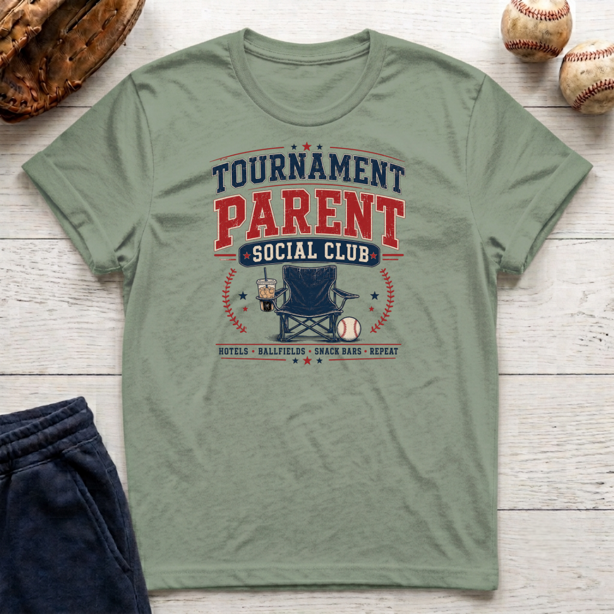 Tournament Parent Social Club T-Shirt