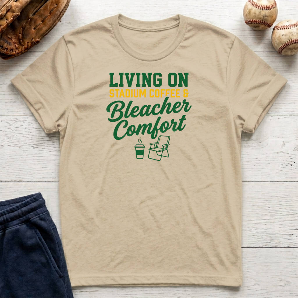 Living on Stadium Coffee T-Shirt