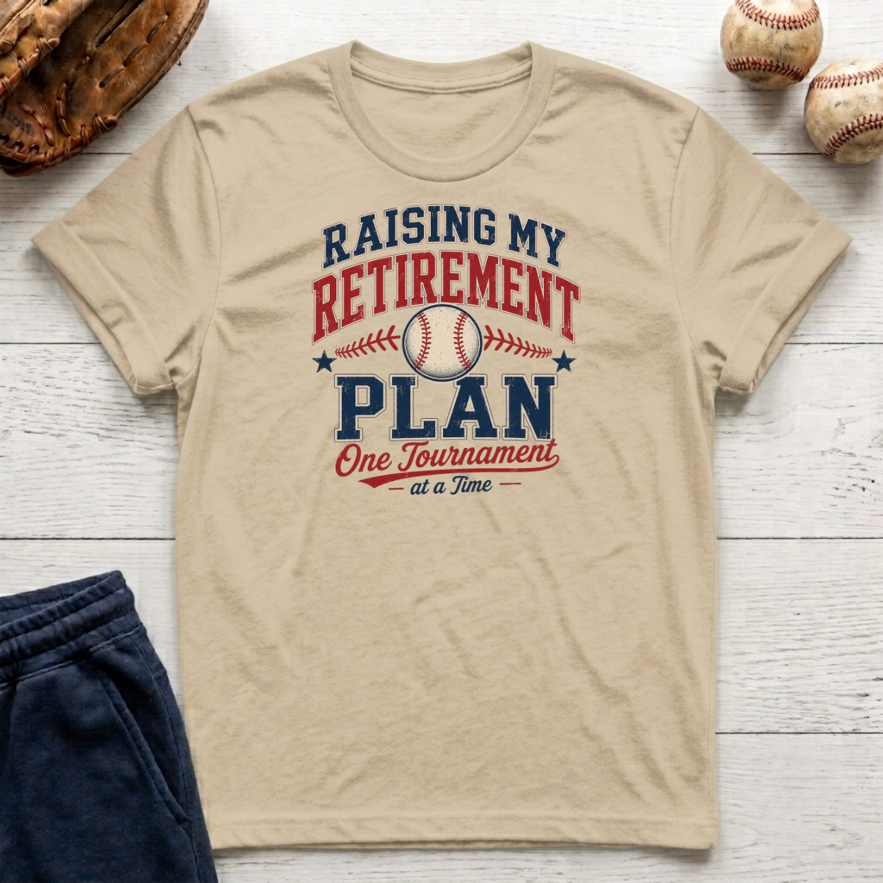 Raising My Retirement Plan T-Shirt