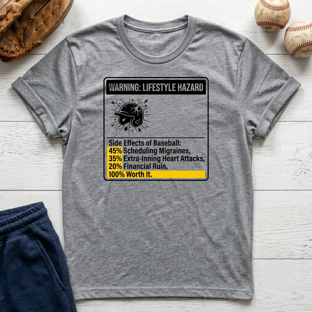 Warning Lifestyle Hazard T-Shirt