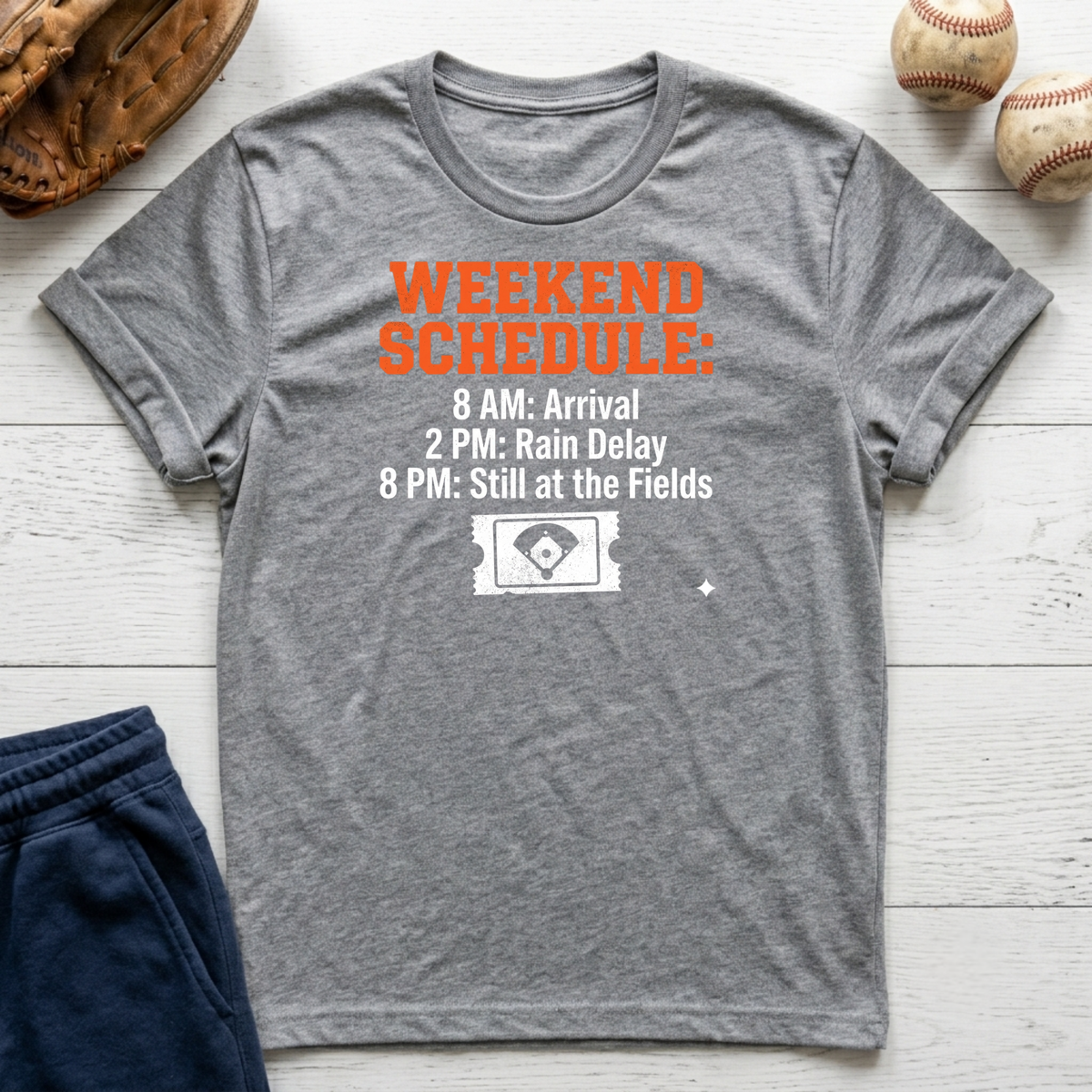 Weekend Schedule T-Shirt