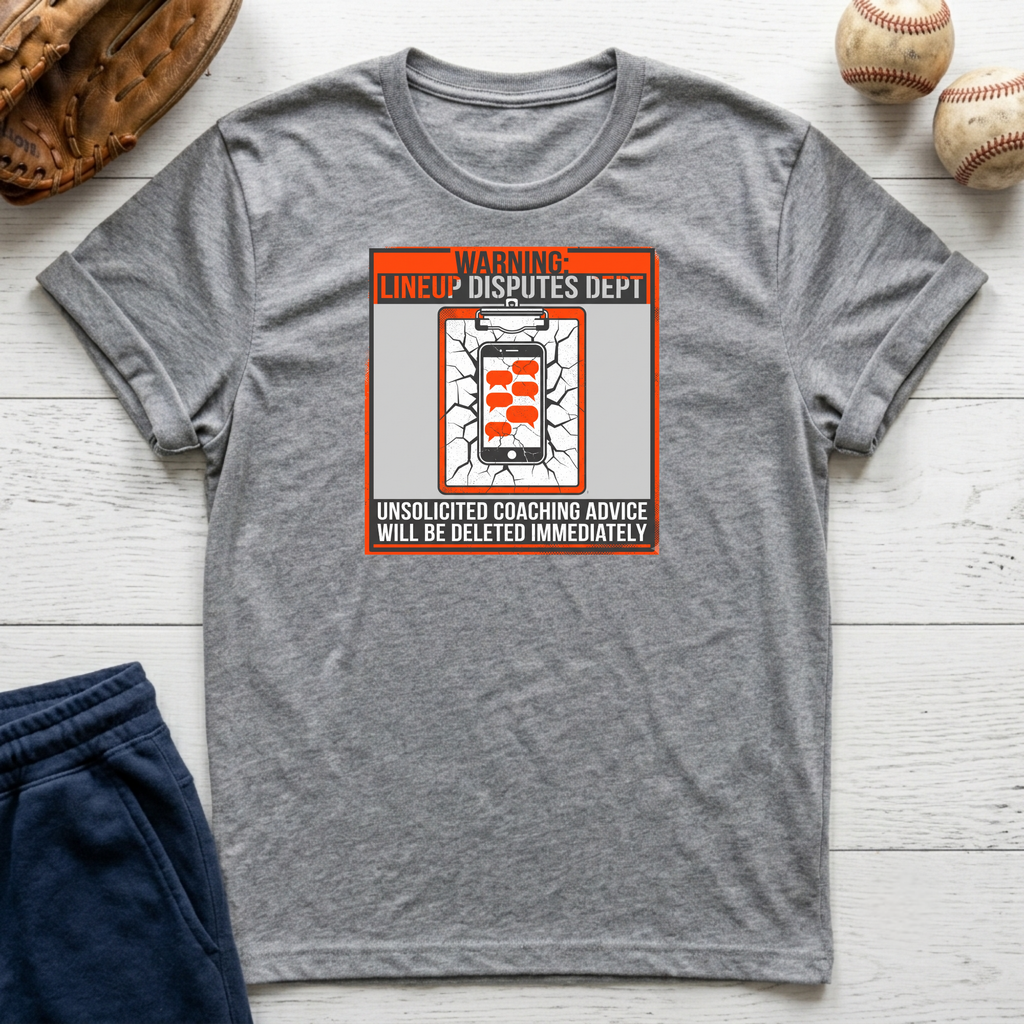 Lineup Dispute Dept T-Shirt