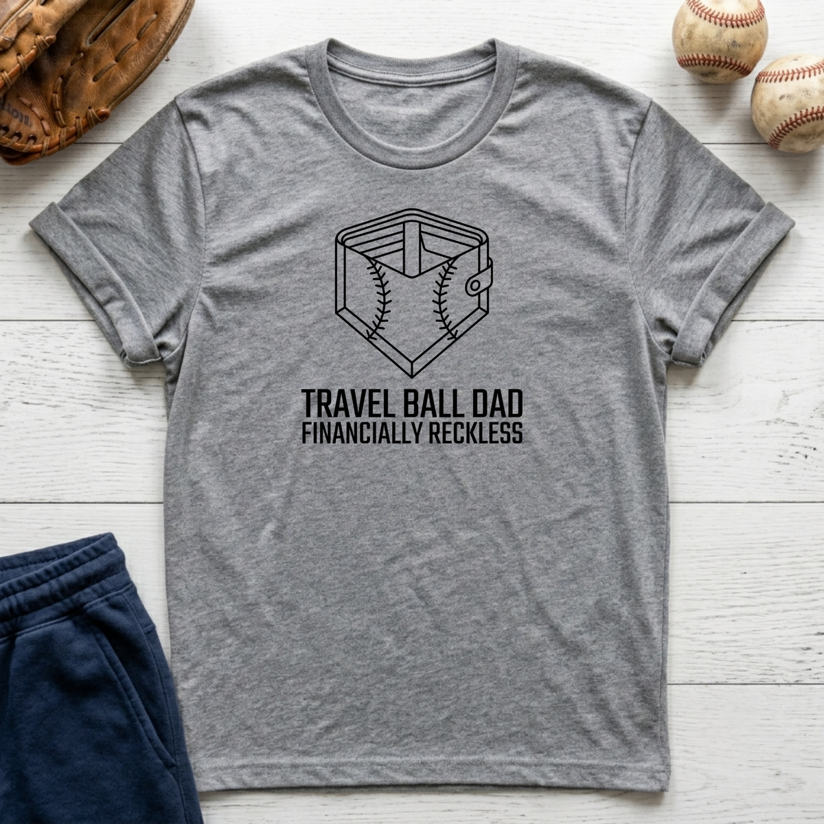Travel Ball Dad T-Shirt