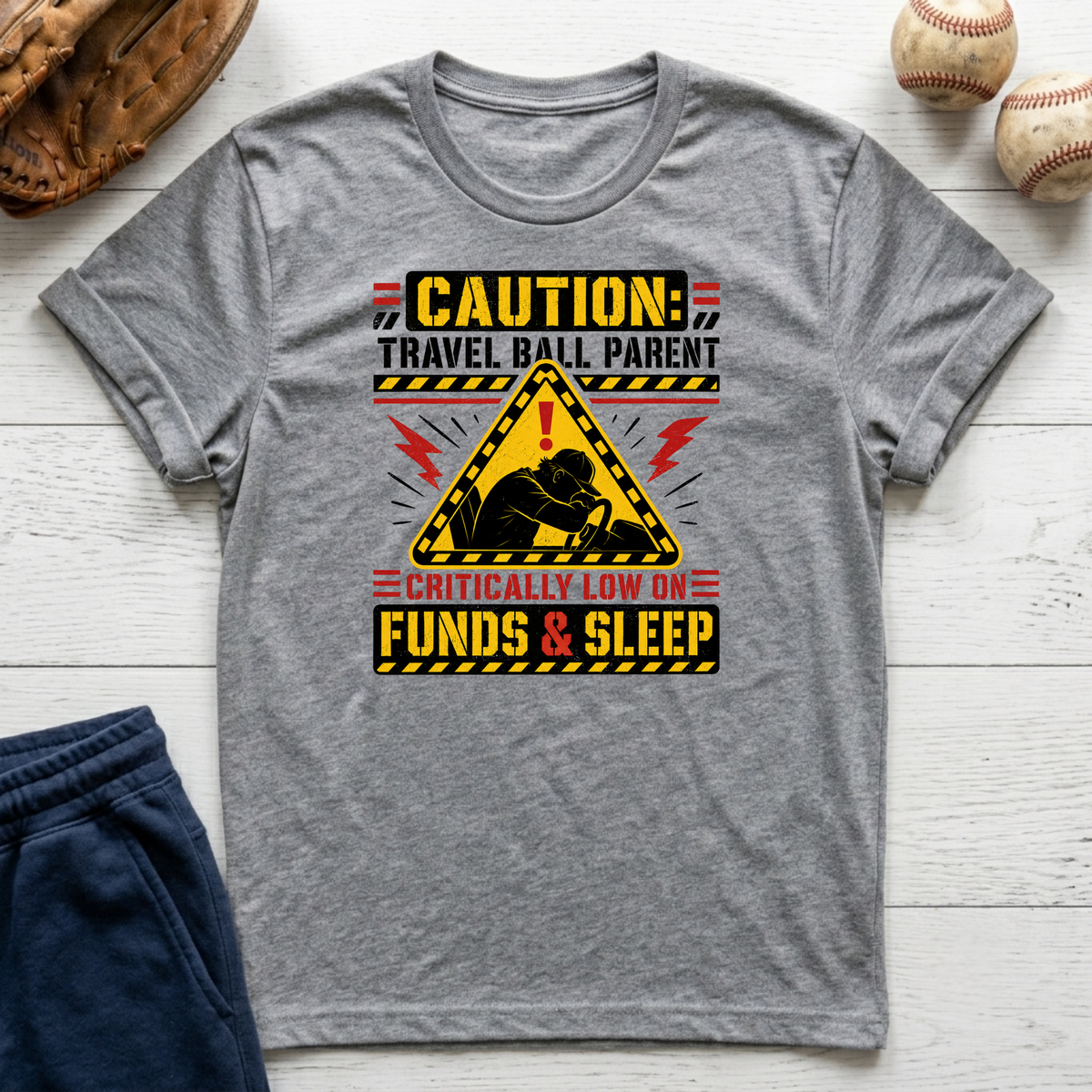Critically Low Funds/Sleep T-Shirt