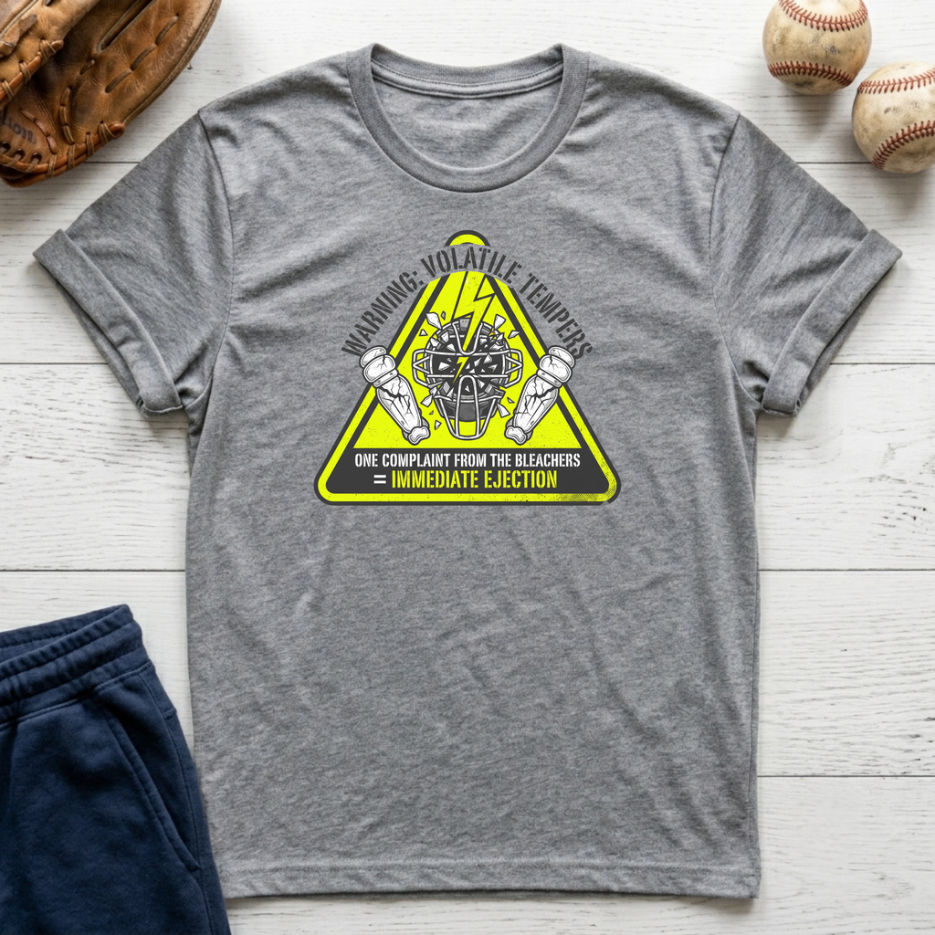Warning Volatile Tempers T-Shirt