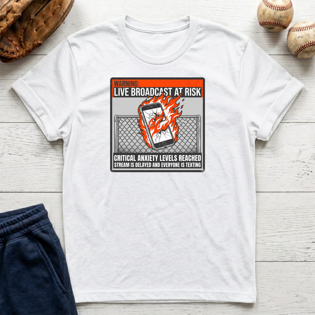 Live Broadcast at Risk T-Shirt