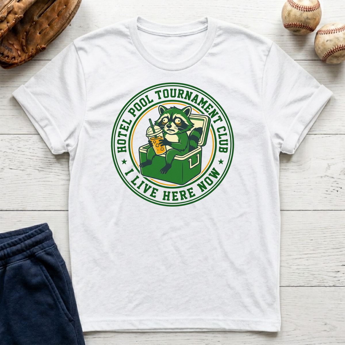 Hotel Pool Tournament Club T-Shirt