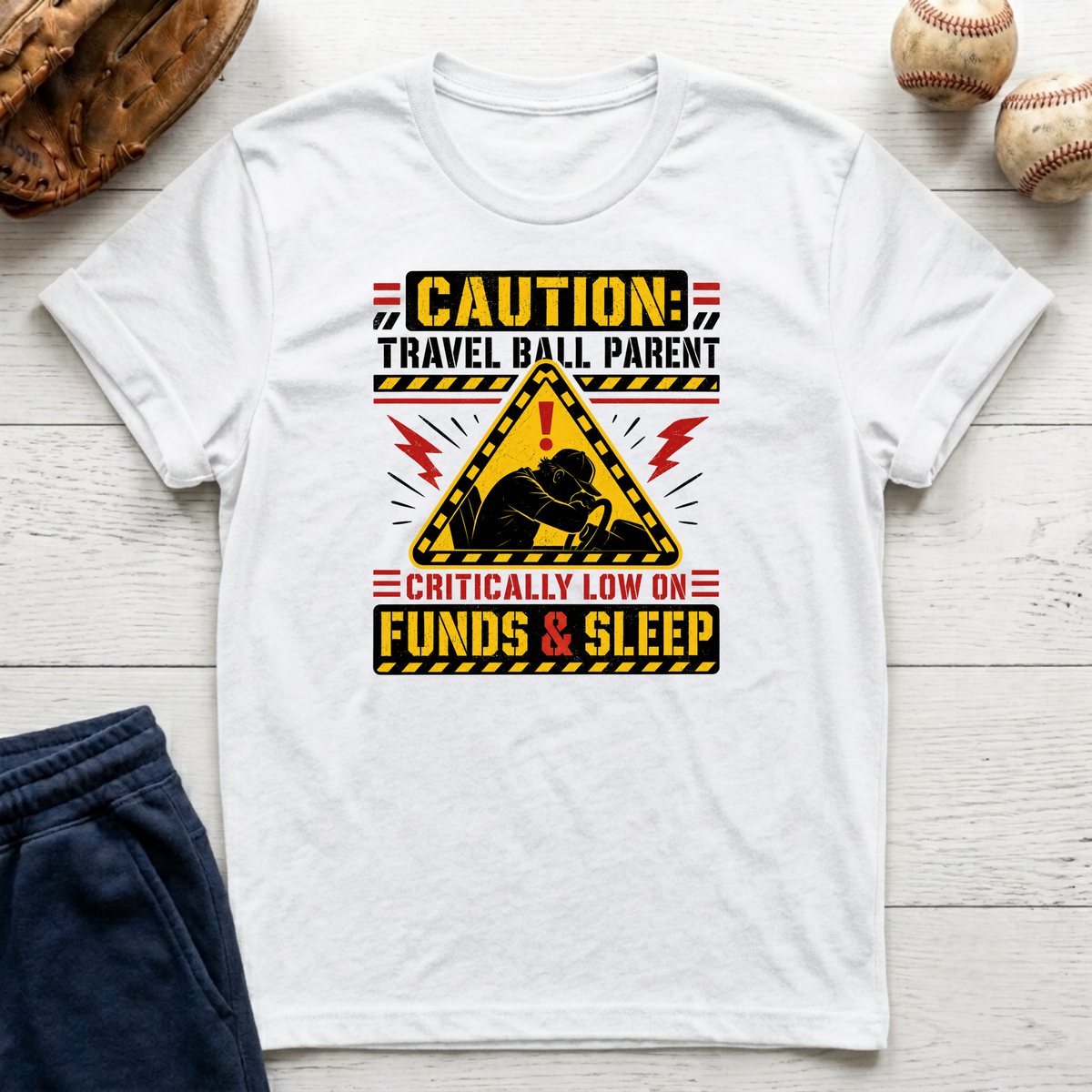 Critically Low Funds/Sleep T-Shirt