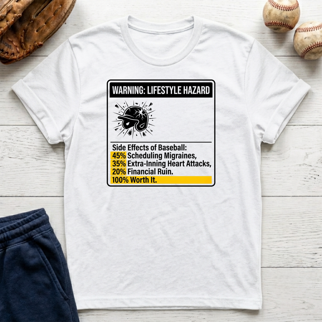 Warning Lifestyle Hazard T-Shirt